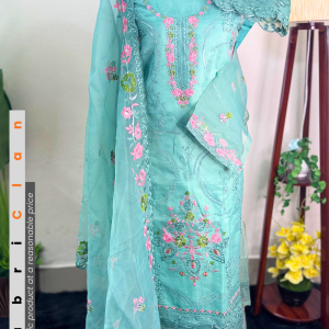 সাদাবাহার অরগাঞ্জা পাকিস্তানি ইনস্পায়ার্ড  | Sadabahar Pakistani inspired Unstitched