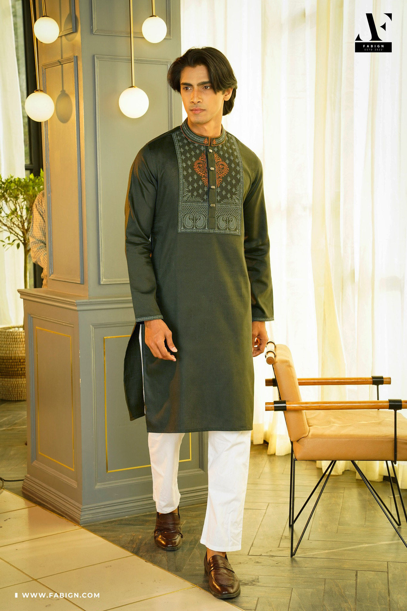 Panjabi – Existence Olive - Image 2